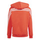 Adidas Girls Future Icons 3-Stripes Full-Zip Hooded Track Top "Bright Red"