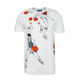 Adidas Originals Camiseta Allover Basketball (blanco)