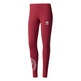 Adidas Originals Leggings Logo 3-Stripes (Collegiate Burgundy Melange)