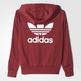 Adidas Originals Rita Ora TT Hooded "Art Games" (collegiate burgundy/white)