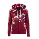 Adidas Originals Rita Ora TT Hooded "Art Games" (collegiate burgundy/white)