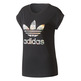 Adidas Originals The Farm Boyfriend Roll-Up Tee "Jardim Agharta" (black)