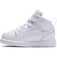 Air Jordan 1 Mid (TD) Infants  "Maxi White"