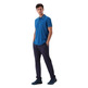 Campagnolo Men's joggers in stretch french terry "Black-Blue"