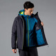 Campagnolo Men's Padded Jacket in ripstop fabric "Sage"