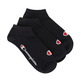 Champion 3 pairs Pack of low socks "Black"