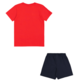 Champion Kids Sport Lifestyle Big Logo Set Short-Tee "Red"