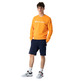 Champion Legacy Big Script Logo Crewneck Sweatshirt "Orange"