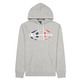 Champion Legacy Large Champion Graphic Hoodie "Light Grey"