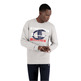 Champion Legacy New York Graphic Print Sweatshirt "Light Grey"