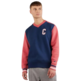 Champion Rochester Bookstore V-Neck Fleece Sweatshirt "Navy-Red"