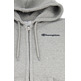 Champion Wn´s Legacy Small Script Logo Print Zip-Up Hoodie "Gray"