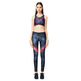 Desigual Leggings Block Dark Denim