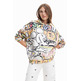 Desigual Mickey Mouse letters Sweatshirt "Multicolor"