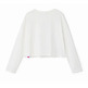 Desigual Star print T-shirt "White"