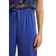 Desigual Wide-leg Cropped Trousers