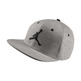 Jordan 23 Lux Snapback Hat (063/dk grey heather/black)