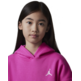 Jordan Girls Brooklyn Essentials Pullover Hoodie "Fire Pink"