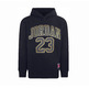 Jordan Kids HBR Logo 23 Fleece Pullover Hoodie "Black Gold"