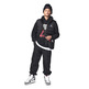 Jordan Kids Logo 23 Fleece Pullover Hoodie "Black"