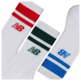 New Balance Everyday Stripe Midcalf Logo Crew 3 Pack "White"