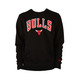 New Era Chicago Bulls BLK Tip Off Crew Sweat