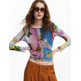 Desigual Printed T-shirt M. Christian Lacroix"Multicolor"