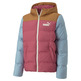 Puma Junior Colourblock Polyball Hooded Jacket