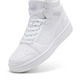 Puma Rebound V6 Mid Jr "White-Cool Light Gray"