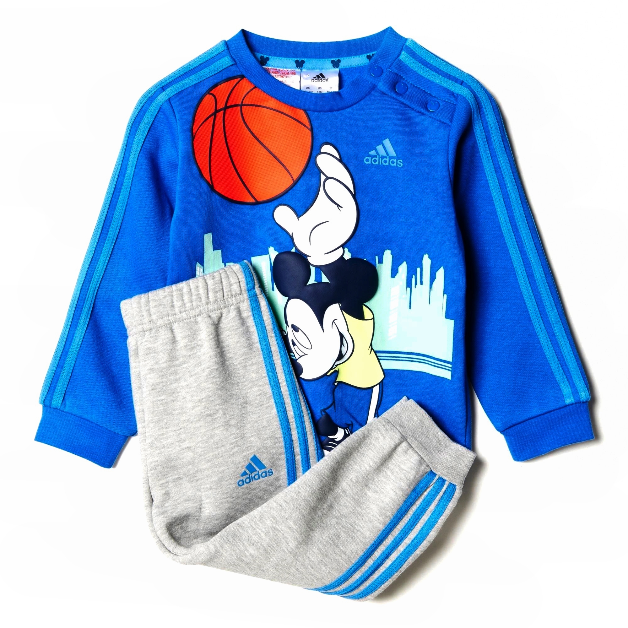 Conceder Retocar influenza Adidas Chándal Disney Mickey Mouse Infantil (azul/gris)