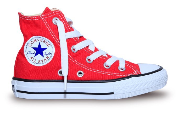 Converse rojo con blanco new arrivals