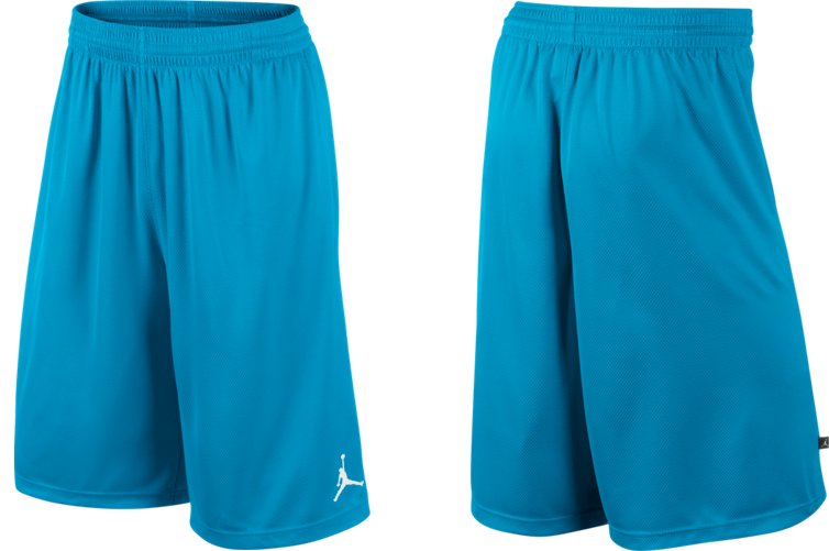 Short jordan online azul