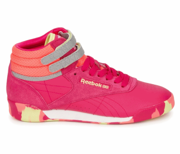 Reebok rosa h01352 deportivas para niña