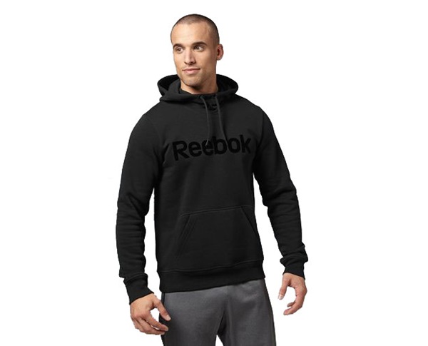 sudadera reebok negro