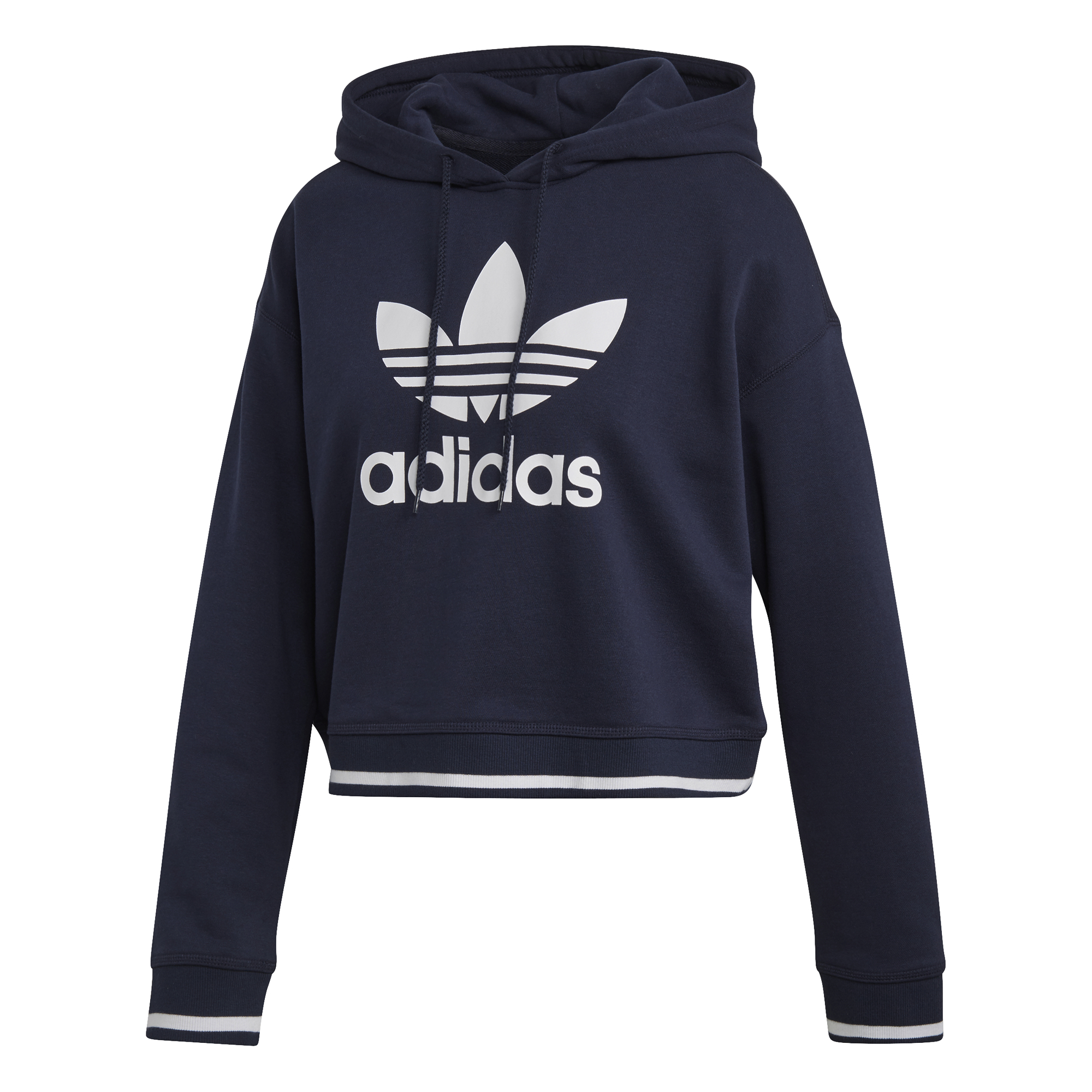 Adidas originals women's clearance active icons cropped hoodie