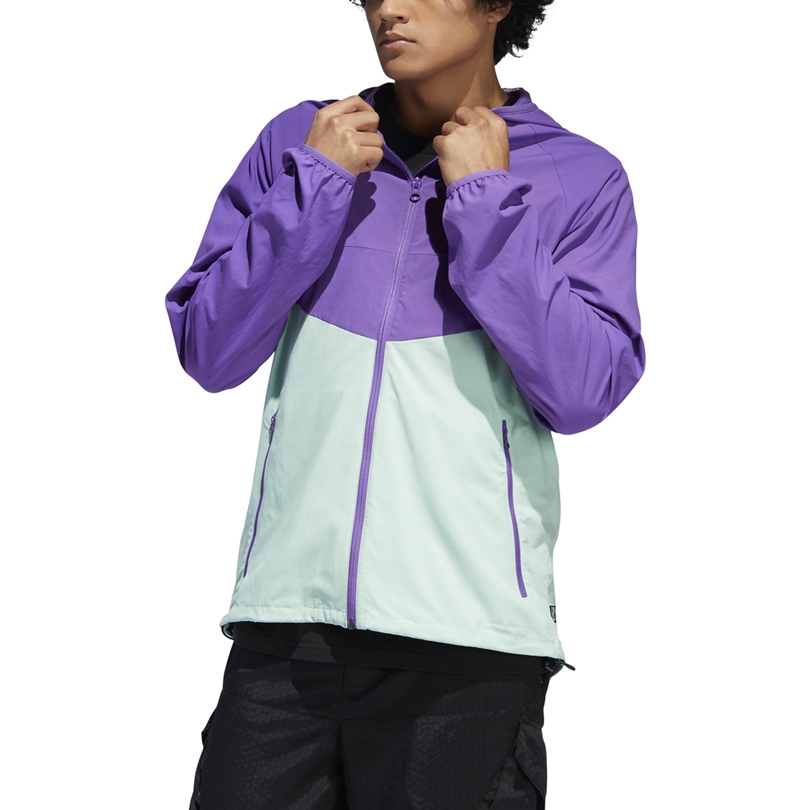 adidas packable windbreaker