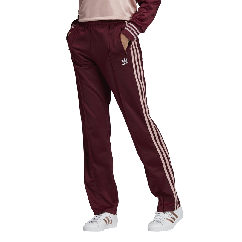 Adidas Originals Firebird Tracksuit Bottoms (maroon)