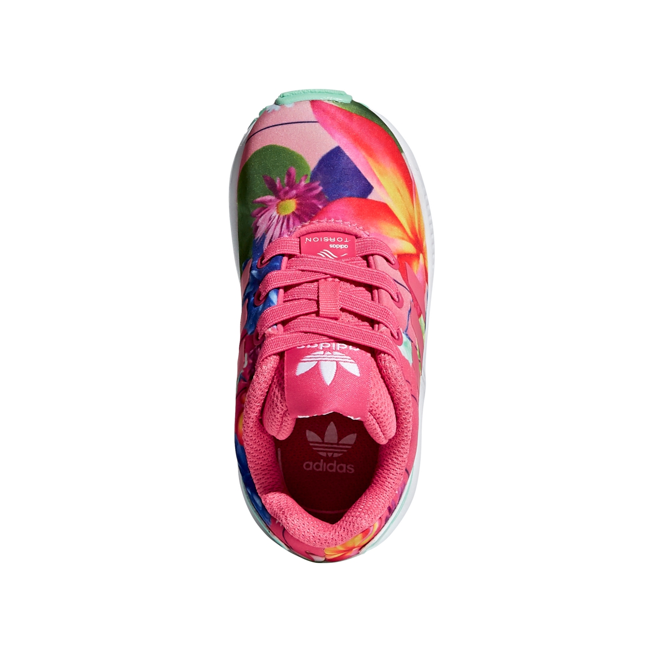 Adidas originals zx outlet flux infant pink