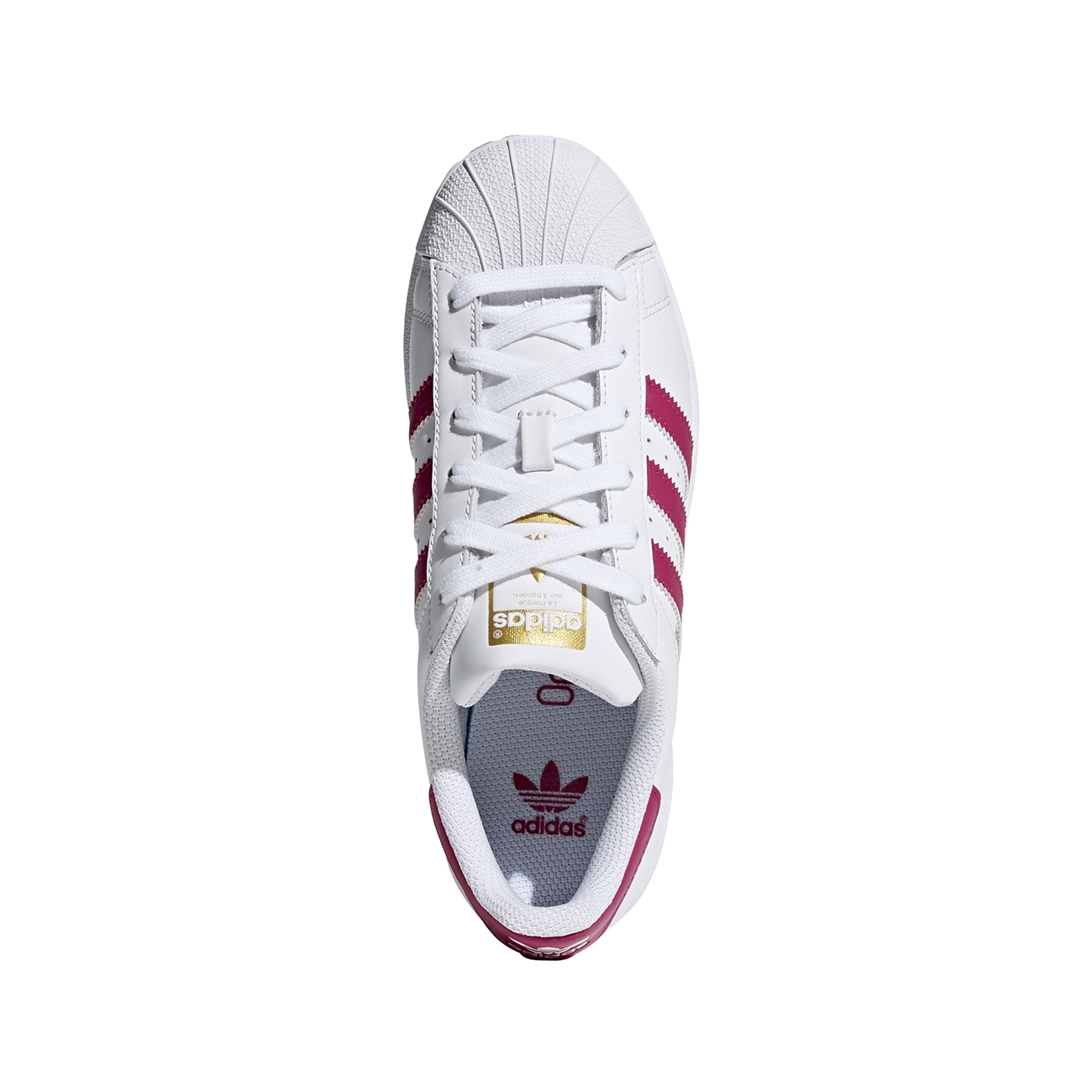 Adidas originals superstar foundation - outlet zapatillas - white/bold pink