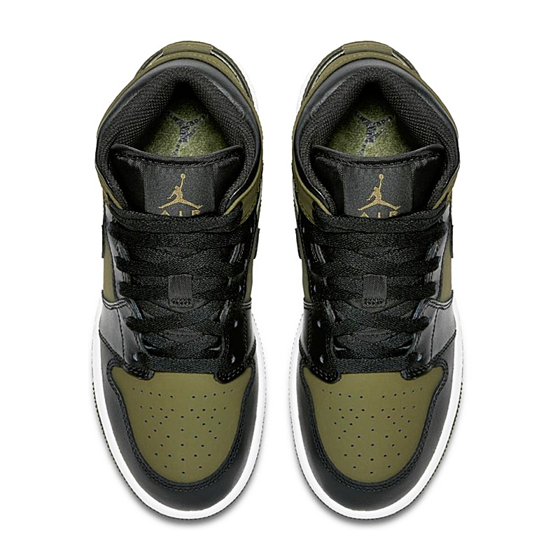 Jordan 1 verde discount militar