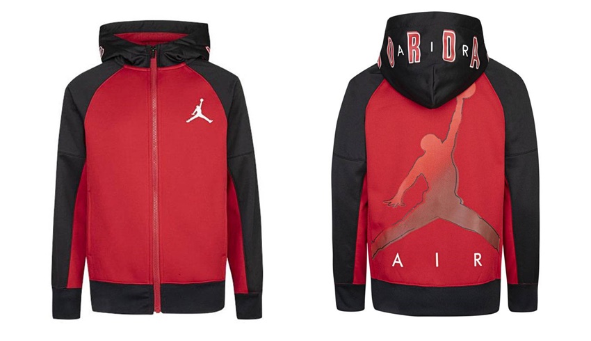  Jordan Jumpman FT - Sudadera con capucha para niño (niños  grandes), color rojo gimnasio, LG (14-16 niños grandes), Rojo - : Ropa,  Zapatos y Joyería