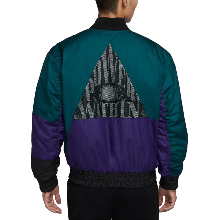 Nike Kyrie Protec Basketball Jacket Dark Atomic Teal