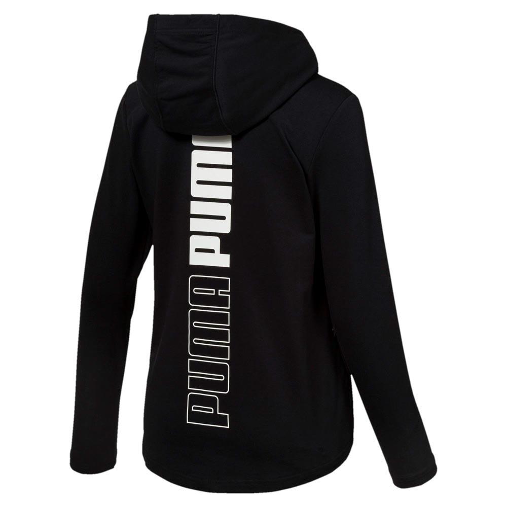 puma modern sport fz logo hoodie