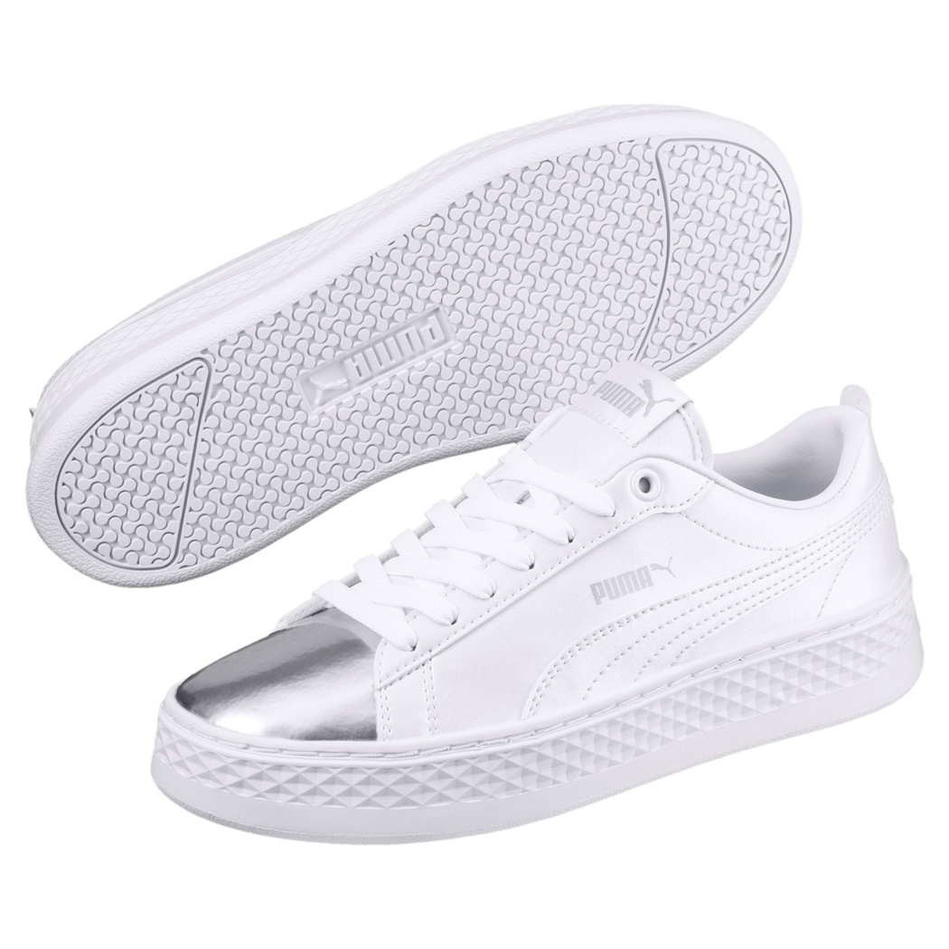 Puma Vikky Smash Luxe Wn s White Silver