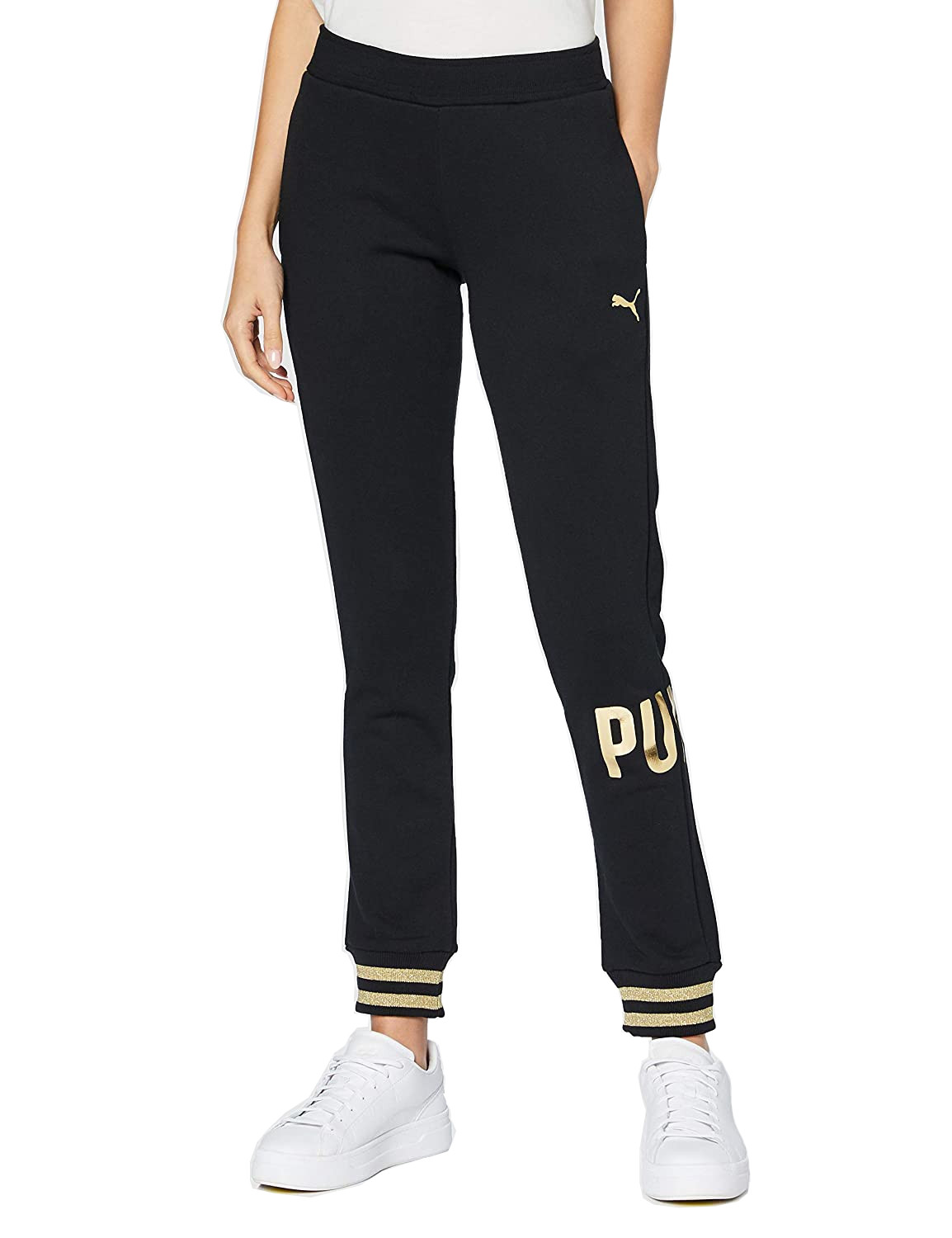 Black and gold puma jogging cheap suit