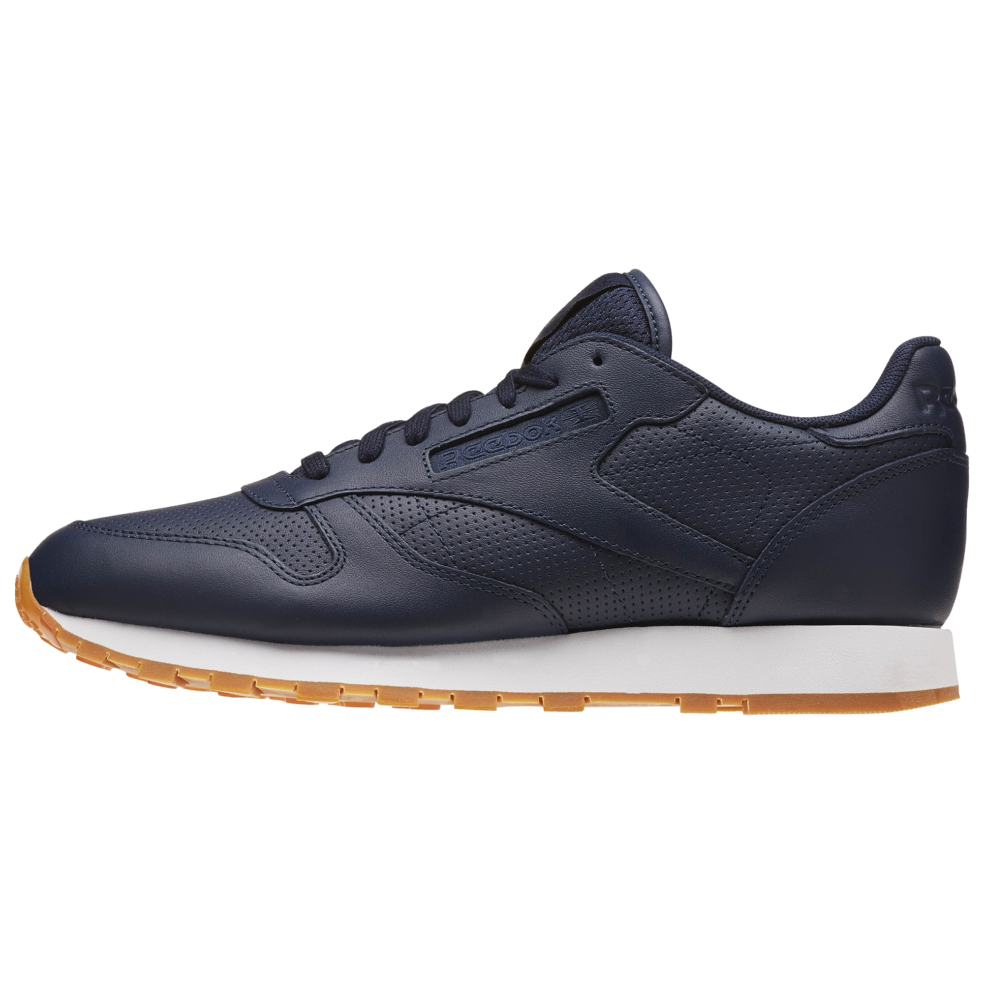  Reebok Zapatillas de correr para hombre, White Collegiate Navy  Gum : Ropa, Zapatos y Joyería