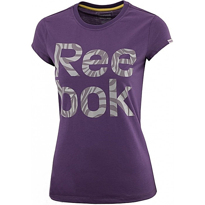 Reebok Camiseta Girls Tee Zebra(Purpura)