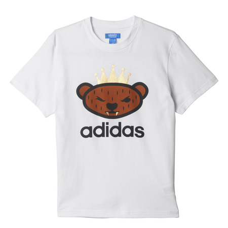 Adidas Originals Camiseta Bear  Logo By Nigo (blanco)