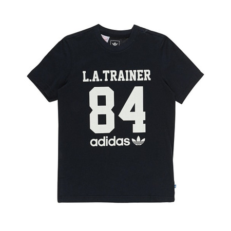 Adidas Originals Junior Camiseta L.A Trainer Logo Essentials (marino/blanco)