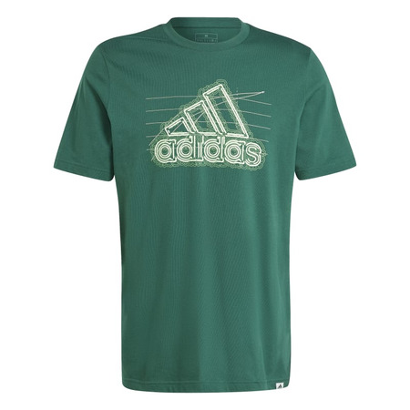 Adidas Growth Badge Graphic T-Shirt "Collegiate Green"